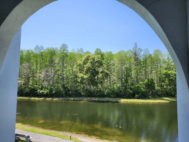 Large pond view from the breezeway - 1353 Pine Ridge Cir E Unit 128 E3
