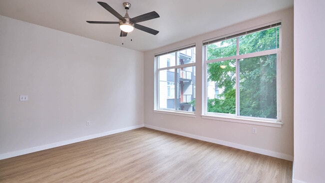 Dormitorio con suelo de superficie dura - Veloce