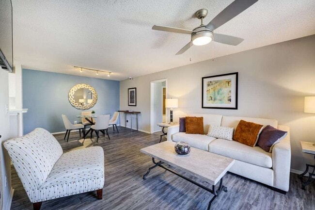 Living Room - Crestview at Oakleigh Apartments