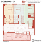 Coliving Layout: D1