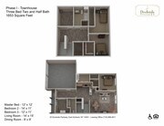 Three Bedroom Townhome