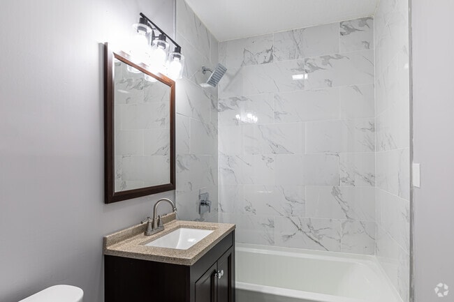 2BR, 1BA Bathroom