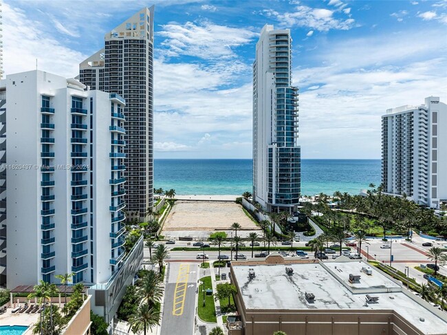 Aerial View - 17550 Collins Ave Condo