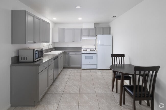 2BR, 1 BA - 1,100SF - Kitchen