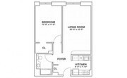 1BR/1BA