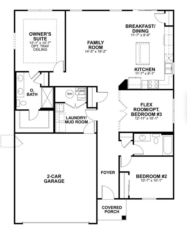 Photo - Charming 2BR + Office Room in Oswego