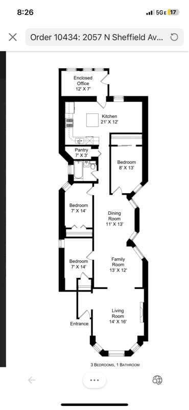 Photo - 2057 N Sheffield Ave Unit Apt 1
