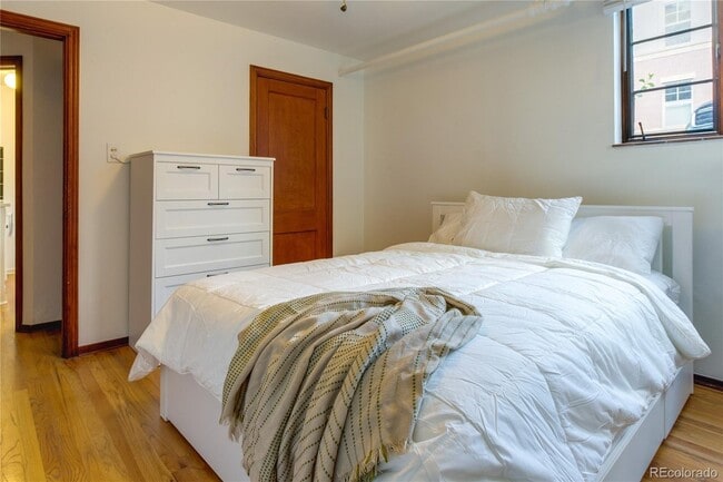 Staged Bedroom - 1605 St Paul St Unit 1