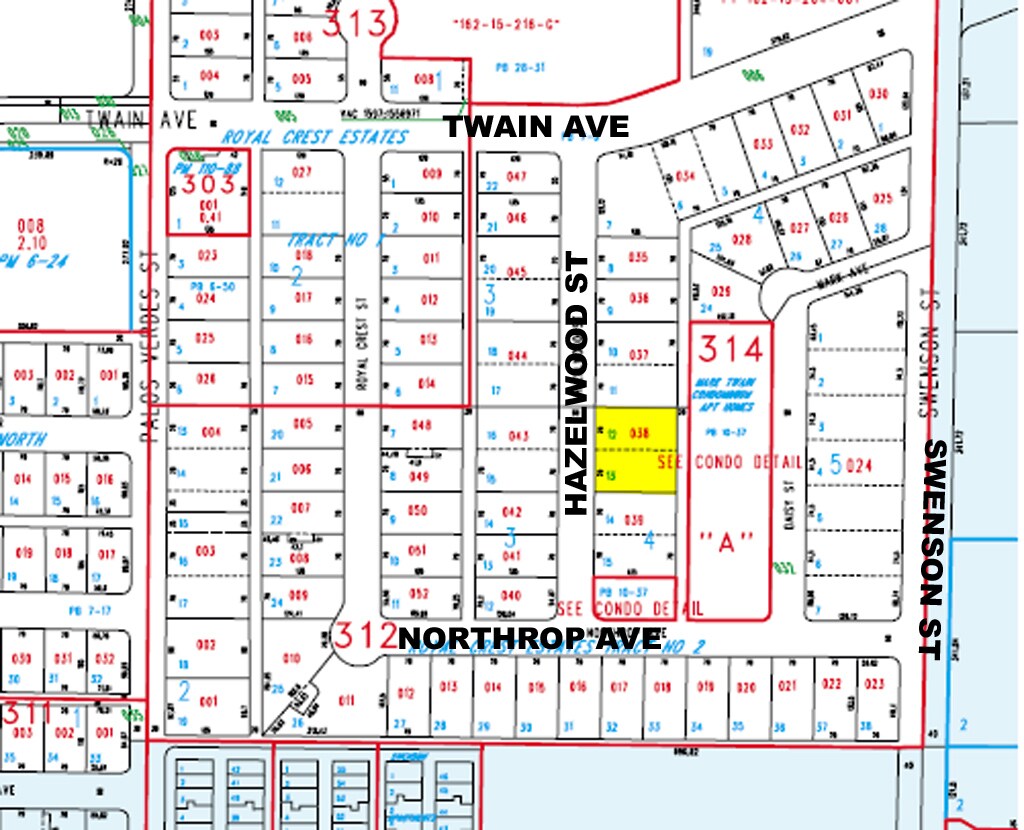 Plat Map - Hazelwood Apartments