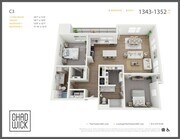 Two Bedroom, Two Bath