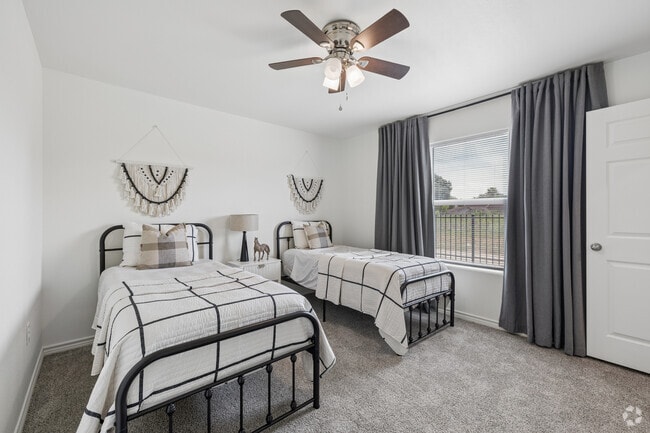2BR, 2BA - 1,315SF - Second Bedroom