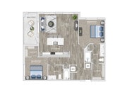B3 floor plan Selene at Sayebrook