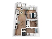 A4.1H | 1x1 | 754 sq ft