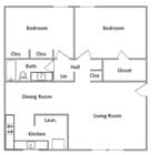 2 BR Garden
