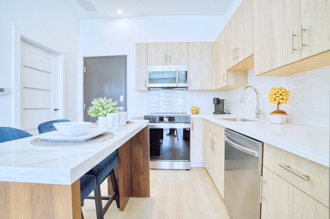 Kitchen Area- Modern finishes - SORA Apartments