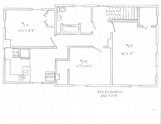 2nd floor - 529 Elizabeth St
