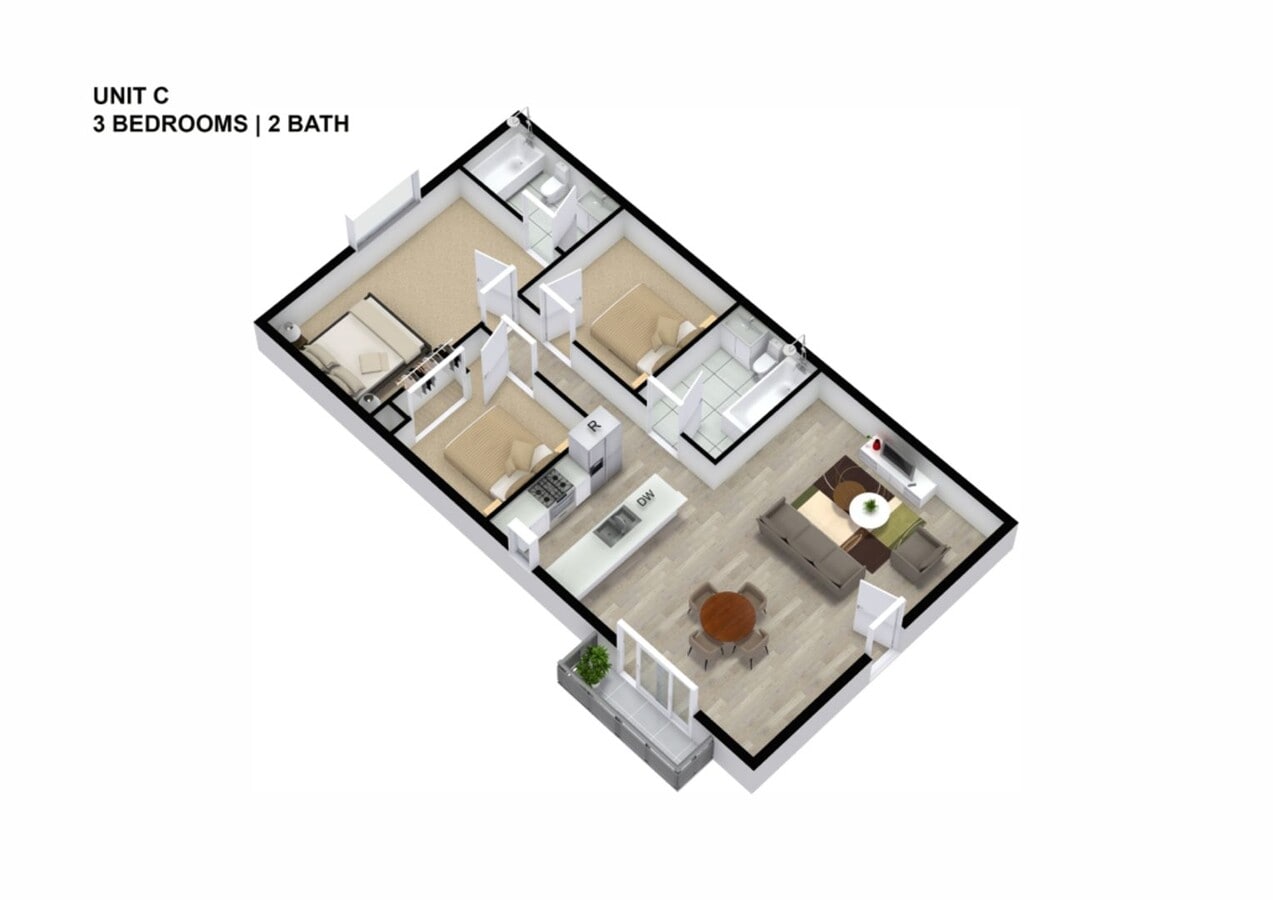 Photo - 3 Bedroom 2 Bath Apartment Unit 6534 Balboa Blvd #C Van Nuys, CA 91406