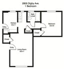 1x1 Updated Floorplan - Units 22, 24