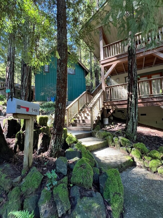 Photo - 2,280 Square Foot modern Three bedroom two bath multi  level home, large yard, decks, cathedral c...