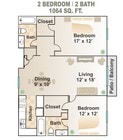 2BR/2BA