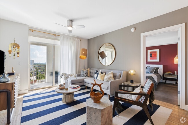 2BR, 2BA - 1,159SF - Living Room