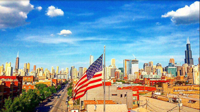 View From Roof Deck - 464 N Ashland Ave Apartments Unit 3A