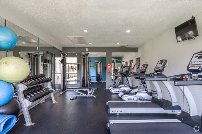 Fitness Center - The Fairway at Bellevue Apartments