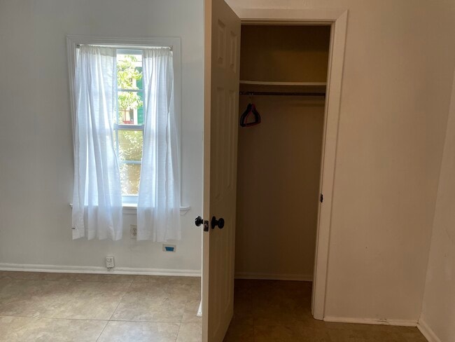 Closet next to entrance and window by the dining area of the kitchen - 1230 Mandeville St Unit B