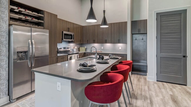 Kitchen with Stainless Steel Appliances