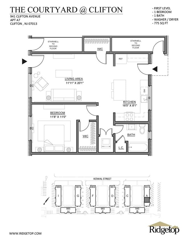 Photo - The Courtyard @ Clifton: In-Unit Washer & ...