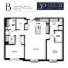 Explore the elegant layout of this modern apartment, featuring ample living space and premium amenities.