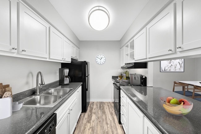 Newly Renovated Kitchen - Lakeview Heights Apartments