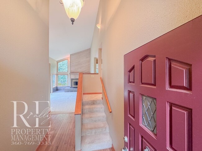 Photo - Vaulted 2-Bed Home with Scenic Views, Gas Fireplace & Oversized Deck