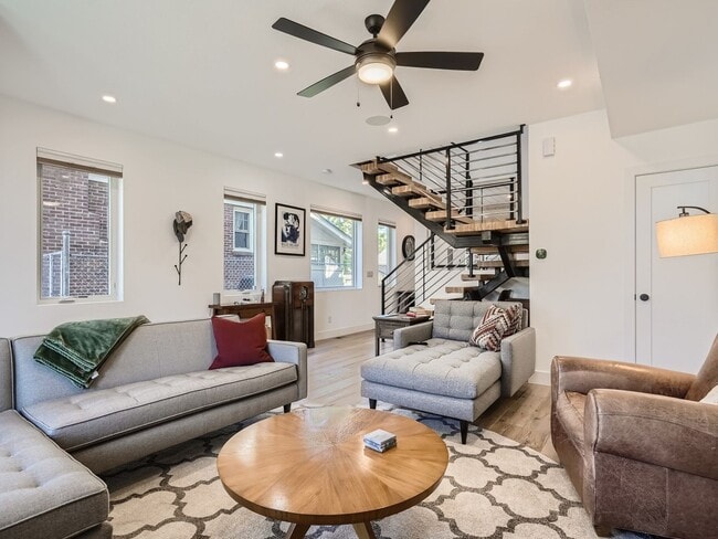 Photo - Evolve Real Estate: Gorgeous Rowhome with ROOFTOP DECK blocks from DU Available July 5!