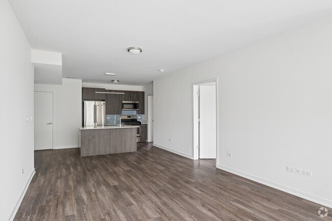 2BR, 2BA - 1,000SF - Living Room