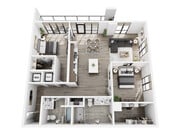 B5 floor plan Harrison Residences