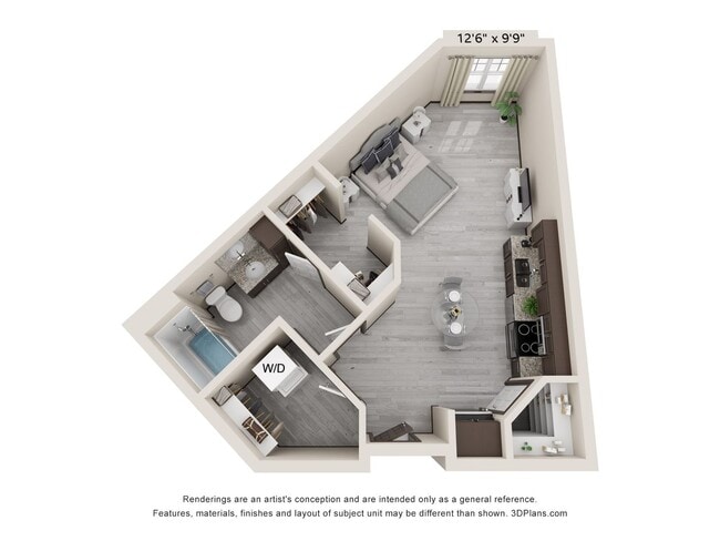 Building Photo - Spacious, Brand-New Studio Apartment Unit APT. D107