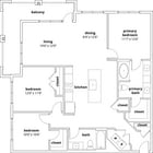 C1 3 Bedroom Floor Plan