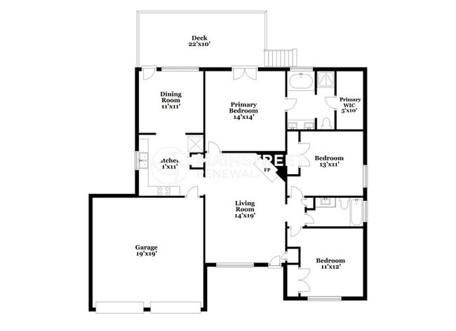 Photo - 3 Bedroom Pet-Friendly Home in Hampton, GA with Main Street Renewal