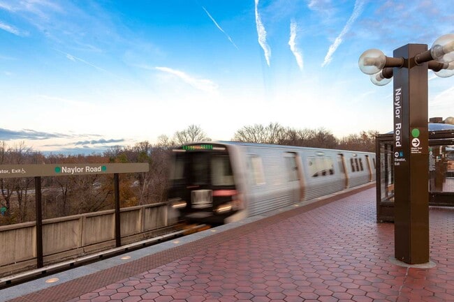 Walking distance to Naylor Road Metro station in Temple Hills, MD
