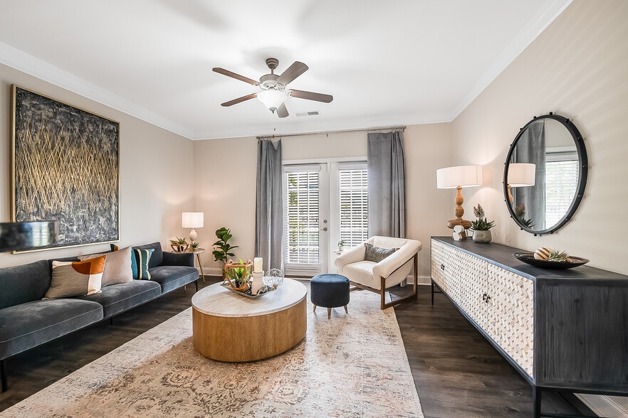 Living Room at  Alcove Garner in Garner, NC