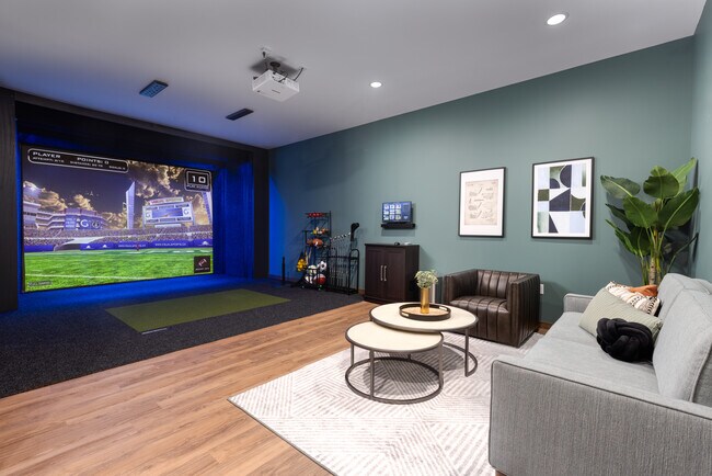 Sports simulator - Ovation Apartments