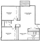 2 BR/1 BA