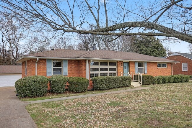 Photo - Mid Century Modern in Donelson with 4 bed 2bath, pet friendly, 2 car garage, and potential music ...