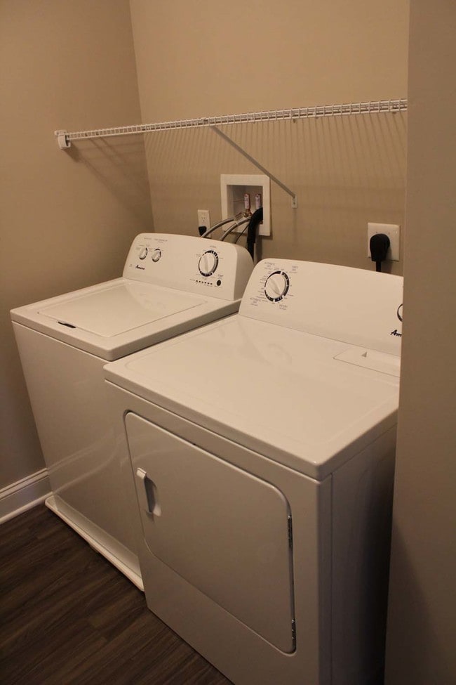 Washer/dryer in every unit