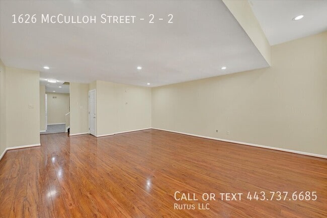 Photo - 1626 McCulloh St Apartamento Unidad 2