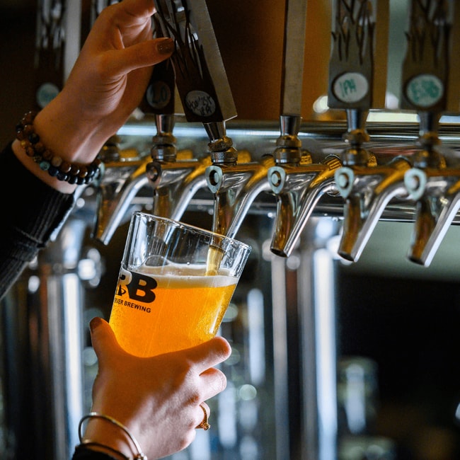 Close to Restaurants & Breweries, Local & National
