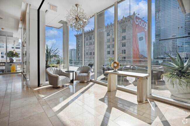 Clubhouse lounge