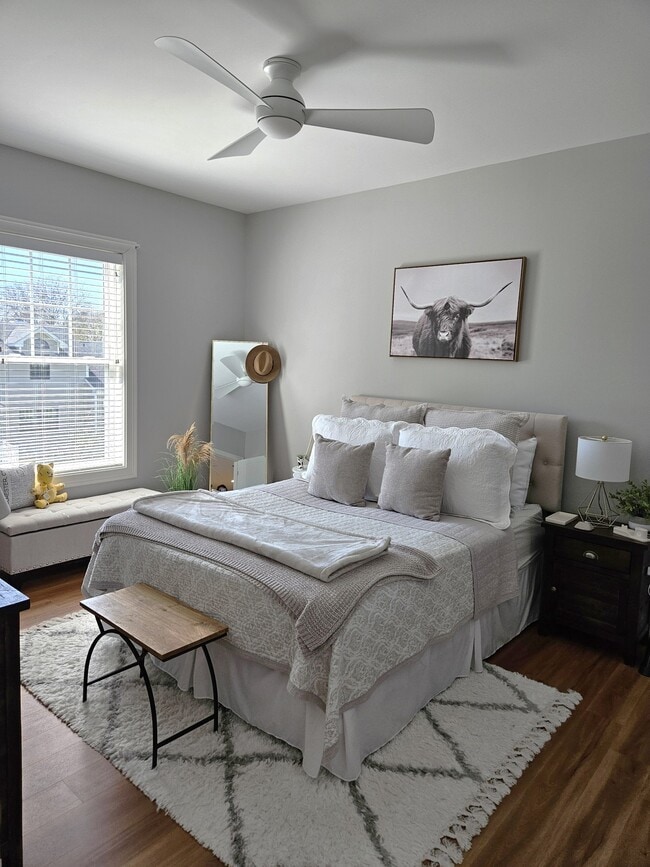 Spacious Bedrooms with walk-in closet!
