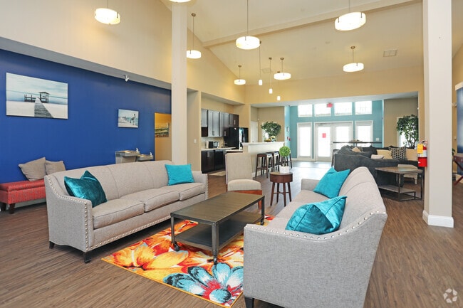 Clubhouse lounge